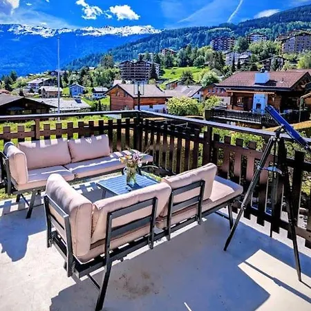 Ensoleille Haute Domaine Des 4 Vallees